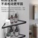 免打孔淋浴房玻璃置物架厕所卫生间三角架壁挂浴室洗漱台托盘收纳