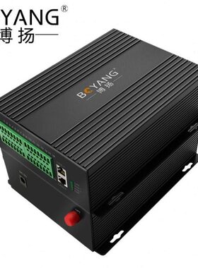 博扬开关量光端机2路双向开关量+2路网络转光纤红外对射BY-Ff2E2