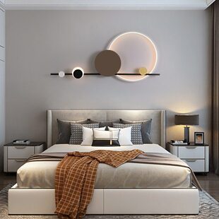北欧简约装饰轻奢壁灯客厅沙发背景墙氛围灯具卧室床头灯个性创意