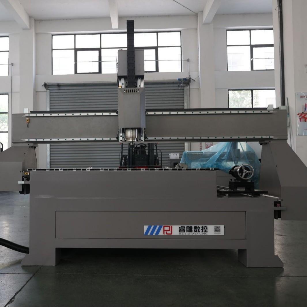 自产自销125木工雕刻机密度板双色板圆雕DIY手办盘龙柱手把件