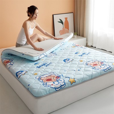 90宽100床垫150x190软垫180x200床褥学生宿舍单人租房折叠睡垫子