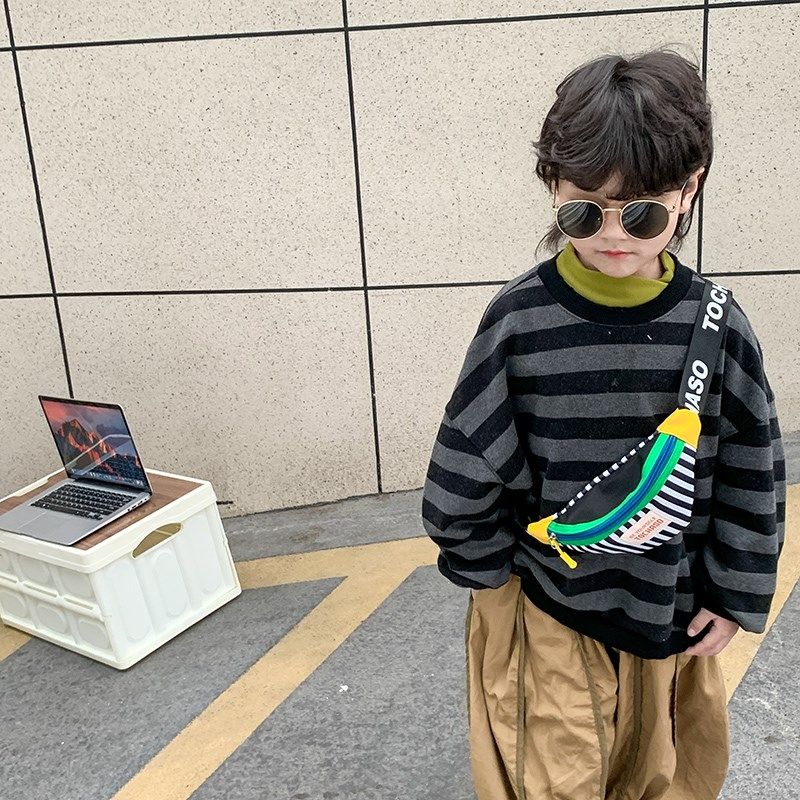 条纹个性儿童迷你小腰包出游男童斜挎小包包洋气女童时尚宝宝胸包,玩具/童车/益智/积木/模型,斜挎包/拎包/腰包,淘宝优惠券,粉丝福利购,淘宝优惠卷