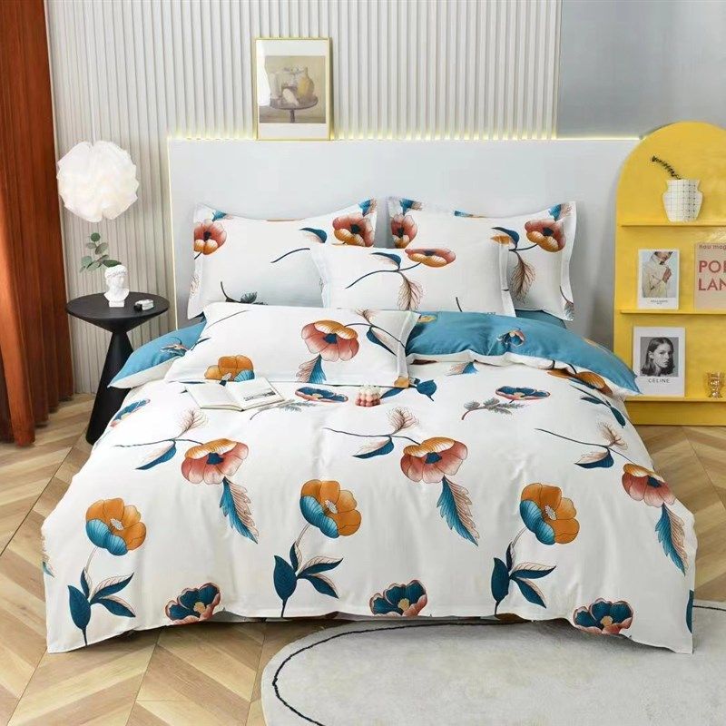 被套单件 全棉被罩单双人简约田园纯棉被单加厚春秋1.2m1.5米1.8,床上用品,被套,淘宝优惠券,粉丝福利购,淘宝优惠卷