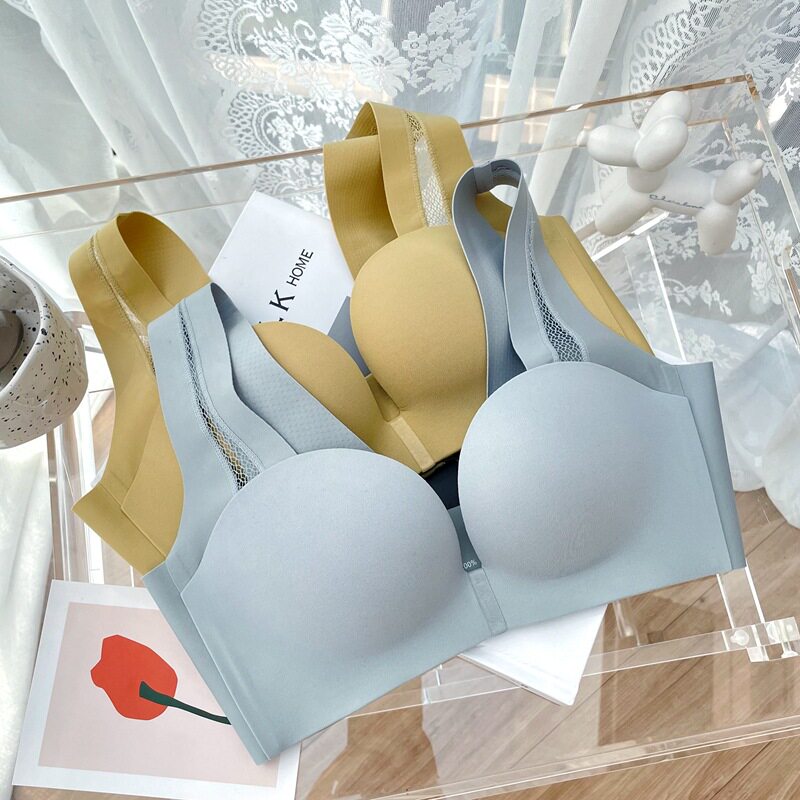 无痕内衣女小胸聚拢显大收副乳防下垂夏季薄款aa杯文胸罩平胸专用