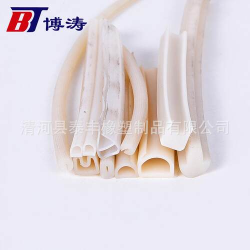 泰丰供应U型硅胶密封条D型/B型/异性硅胶密封条透明硅胶密封条