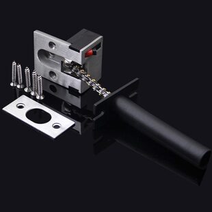 暗装 带开关保险链门锁扣门栓 防盗链酒店宾馆木门安全扣链隐藏式