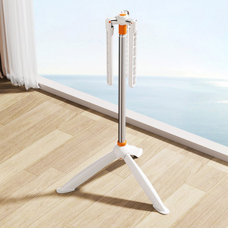 室内小型挂衣架家用折叠落地迷你凉衣杆多M功能卧室晒衣架晾衣神