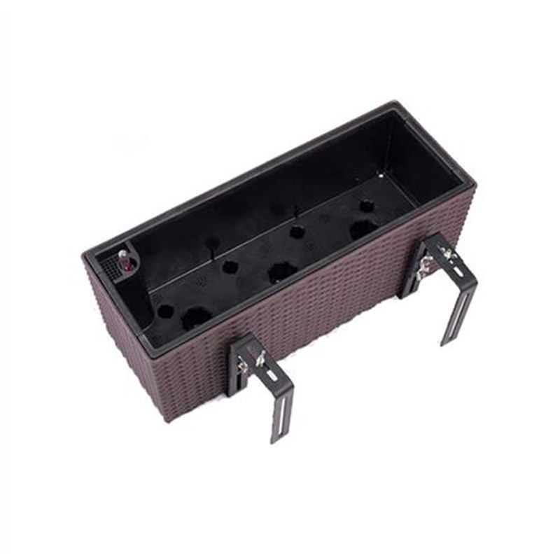 阳台栏杆挂盆悬挂花箱挂架挂钩露台庭院护栏长P方形Y挂式花盆可悬