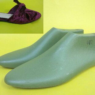 女装 用鞋 1.5cm跟高包头拖鞋 模子模具做鞋 楦子 楦内销小圆头鞋 新款