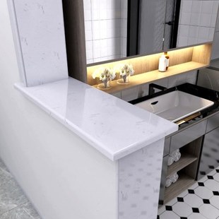 人造大理石卫生间半墙台面垭口门窗套包边过门石极简窗台石飘窗板