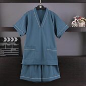 家居女2025新款 汗蒸服男士 高档洗浴中心浴服桑拿服加大码