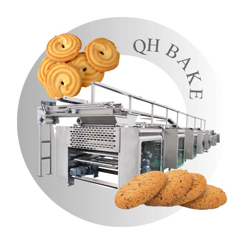 曲奇饼干生产设备食品厂饼干生产设备大型饼干生产设备