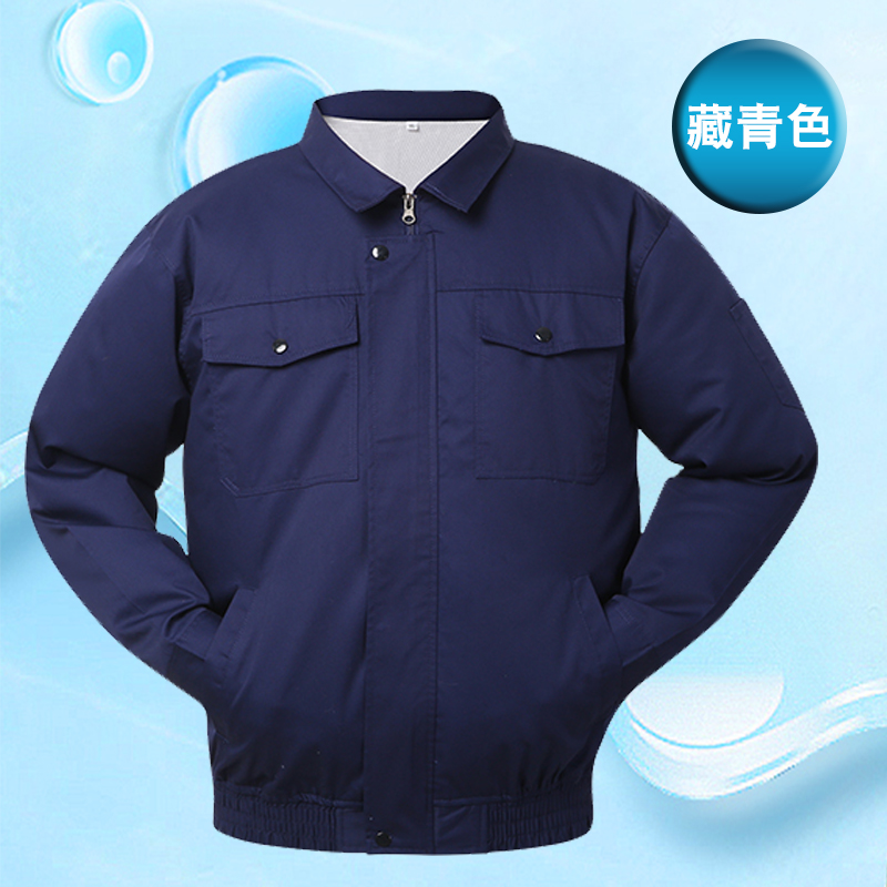 夏季带风扇的衣服降温可充电焊工蓝牙工作服工地防晒劳保服男配件