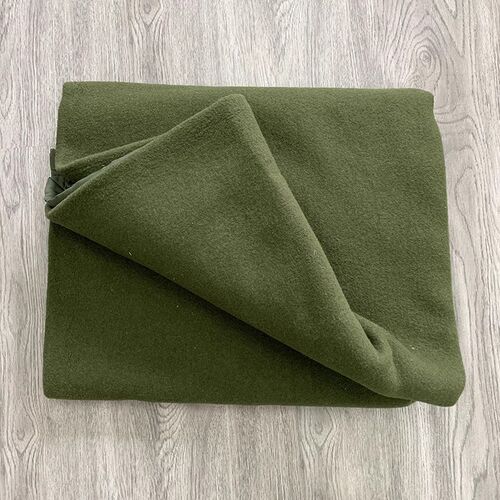老式库存87式毛毯不包边2千克草绿军绿毯冬季羊毛羊绒毯加厚保暖