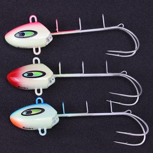 海钓太刀天亚假饵太刀鱼钩白带鱼钩120g-500克全夜光牙带鱼专用钩