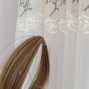 0.4-1.4毫米户外枯草色可定型中硬鸽鱼线哑光不掉色海钓船钓锚鱼