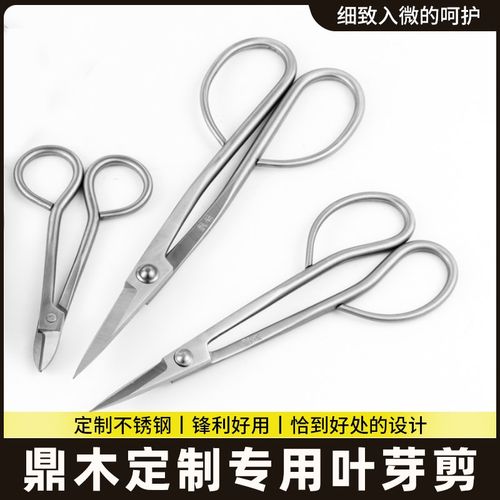叶芽插花盆景园艺切剪专业修剪工具复古剪花剪芽剪刀修枝小枝制作