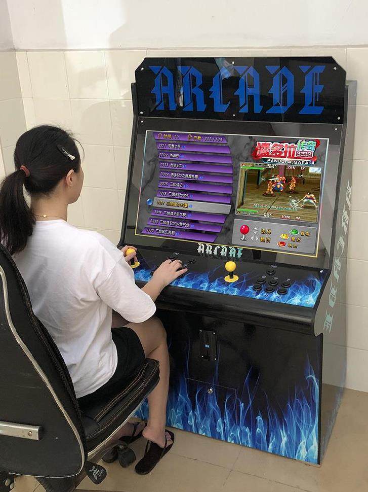 推荐97拳皇街机游戏机摇杆双人家用台式大型恐龙快打一.体机手柄