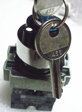 高品质上海淳博钥匙3档 转换开关常开XB2-BG33C BE-101C 22mm