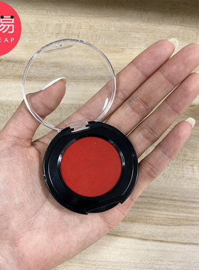 印泥C1zo901-指纹印台印泥红色翻盖便携办公用品盖按手印采集圆形