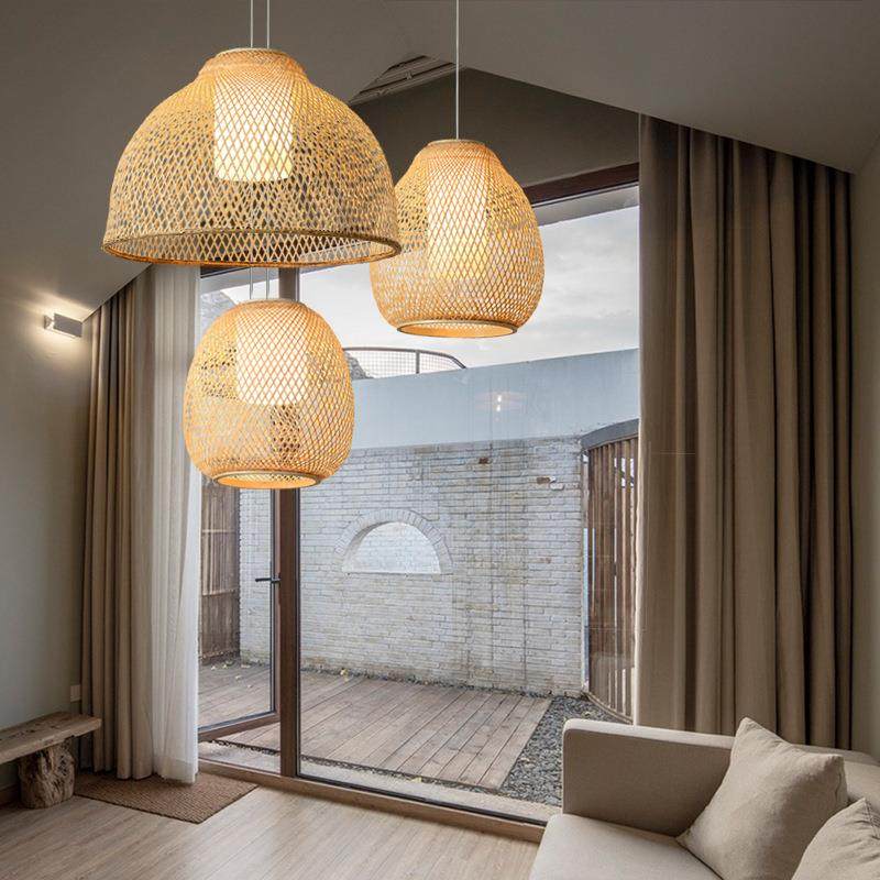 中式竹编灯吧台民宿卧室客厅装饰火锅店饭店餐厅手工编织竹艺吊灯,清洗/食品/商业设备,风口/风叶/风机配件,淘宝优惠券,粉丝福利购,淘宝优惠卷