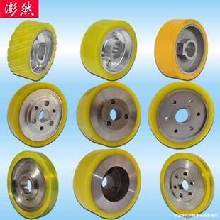 四面刨胶轮木工四面刨送料胶轮木工四面刨配件聚氨酯胶轮非标