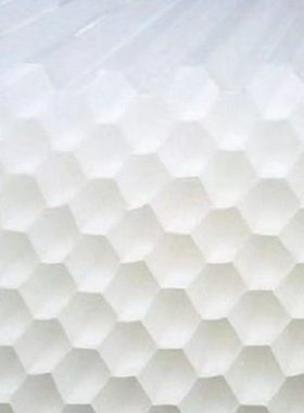 【纯料加工】水处理设备 蜂窝斜管填料 加厚型斜板滤料pp材质热卖