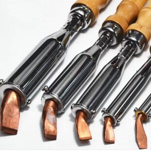 科宝牌外热式木柄电铬铁 弯头铜咀电烙铁50W/75/100/150/200/300W