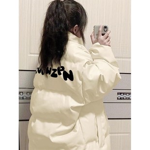 女童羽绒服2023新款 外套洋气大童加厚白色保暖学生炸街棉服潮 冬季