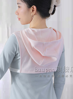 带帽假领子女卫衣假帽子叠穿内搭连帽领子单独秋冬
