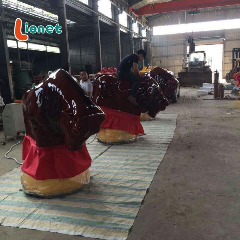 充气斗牛机游乐设备造型新颖机械快乐摇摆牛挑战平衡解压好玩
