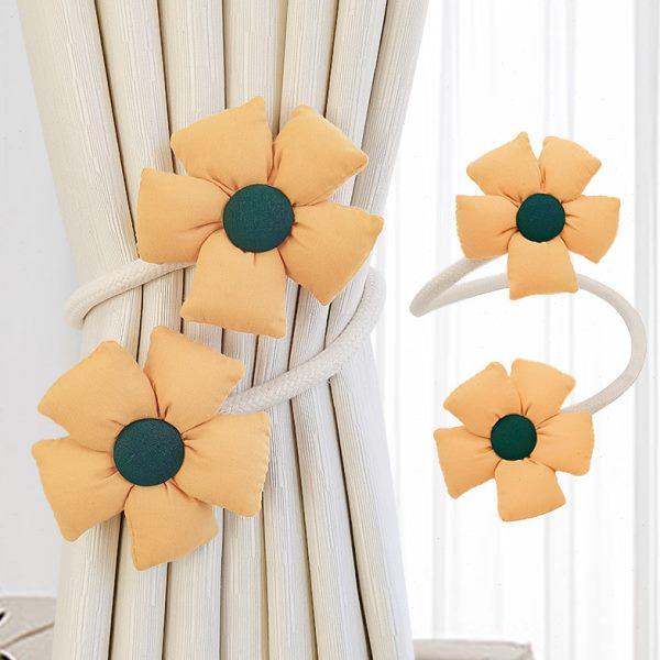 公主风窗帘绑带轻奢档花朵可爱装饰纱帘捆绑绳收拢扣扎束带挂件,居家布艺,窗帘绑带,淘宝优惠券,粉丝福利购,淘宝优惠卷
