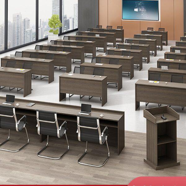 会议条桌简约1.2米办公家具会议桌演讲主席台自习长条培训桌TZ002