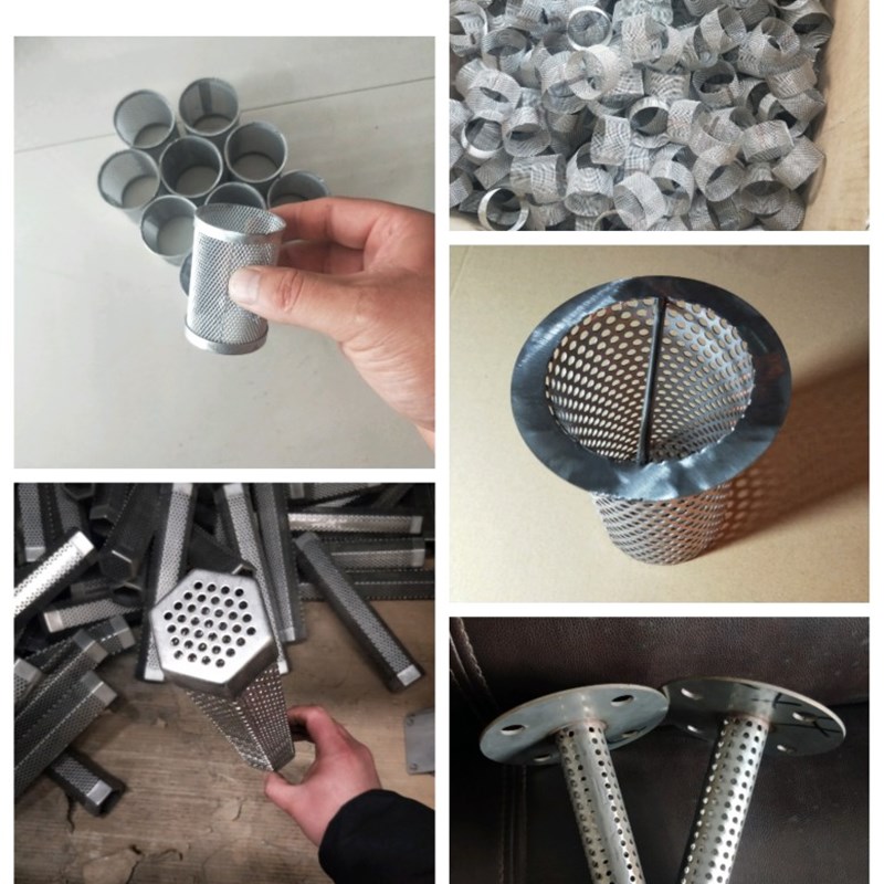 现货定制04不锈钢水泵过滤筒 篮式过滤器滤网圆柱筒分Z离筛管过滤