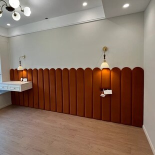 防撞软包篮球场体育馆跆拳道幼儿园防撞墙贴宝宝墙裙护墙板贴自粘