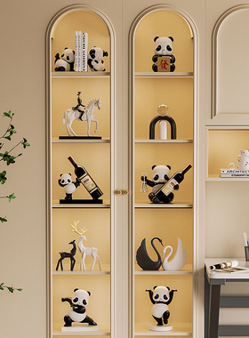 高级感客厅柜子艺术摆件家居好物现代轻奢乔迁新居展示酒柜装饰品