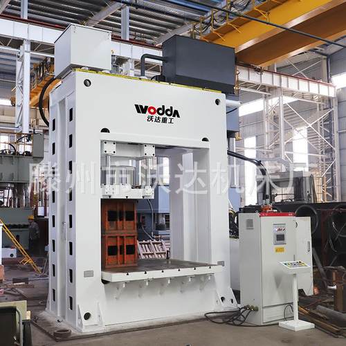 800吨钢板校平液压机500吨630T龙门框架式移动压头整平油压机