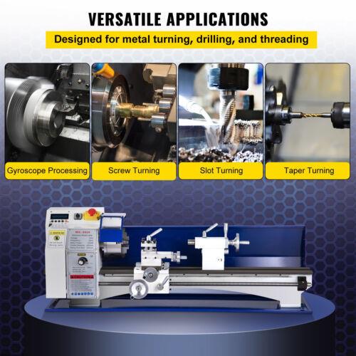 全新直驱电主轴电挂轮车床金属不锈钢加工机器家用diy教学小机床