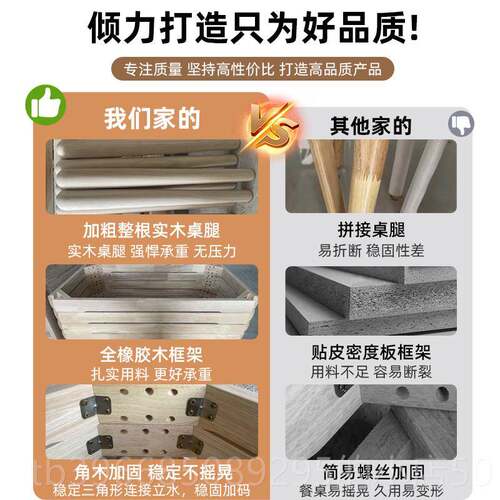 高档伸蓝色理想岩全实木板餐桌椅复古轻奢极简用小户型可变圆家缩