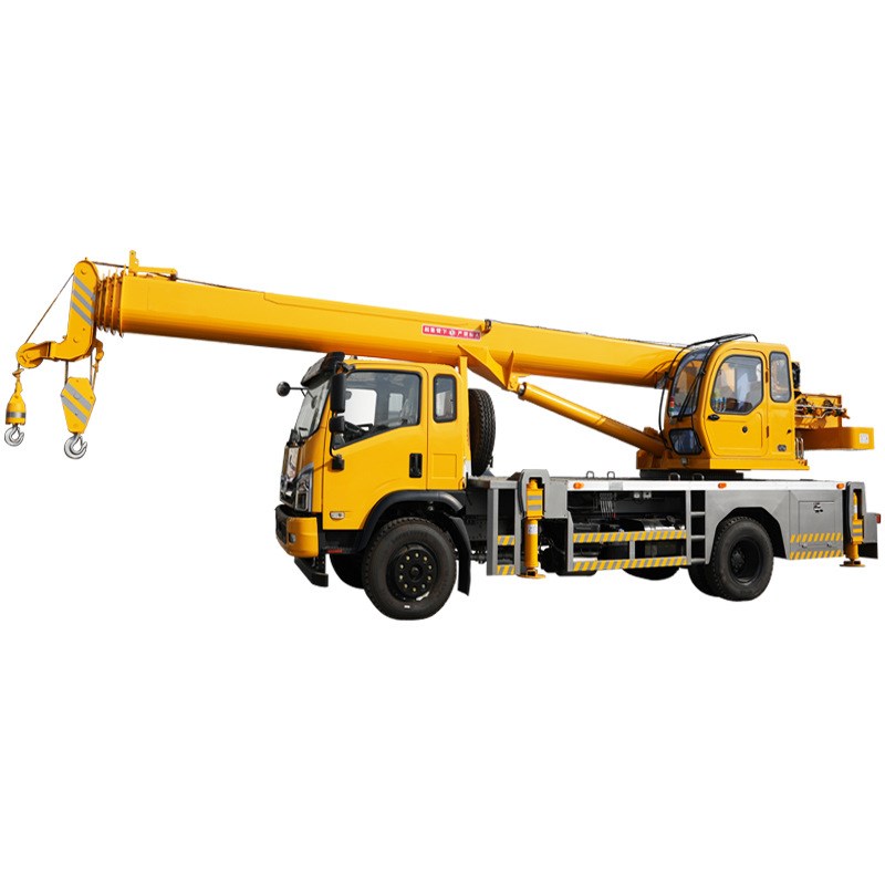 厂家蓝牌随d车吊10吨国六排放钢丝轮胎油电两用双油缸出臂