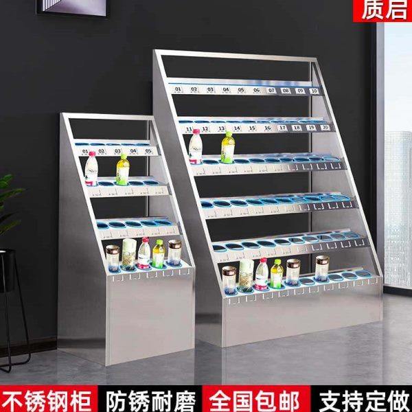 不锈钢水杯架工厂车间员工茶杯放置柜公司休息室多格收纳柜学生柜,商业/办公家具,办公茶水柜,淘宝优惠券,粉丝福利购,淘宝优惠卷