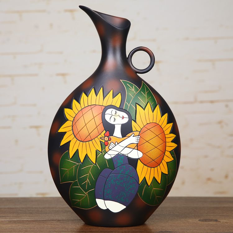 客厅花瓶摆件电视柜放酒柜装饰品乔迁新J居礼品送朋友家里创意实