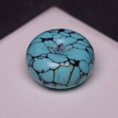 优化高瓷绿松石文玩圆珠三通佛头蒙松回纹珠金刚新月网花平安扣