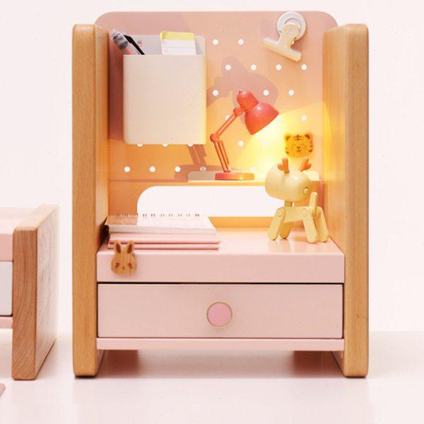 MOZI桌面洞洞板宝宝书架环保实木学生收纳架整理展示架儿童置物架,收纳整理,书桌收纳置物架,淘宝优惠券,粉丝福利购,淘宝优惠卷