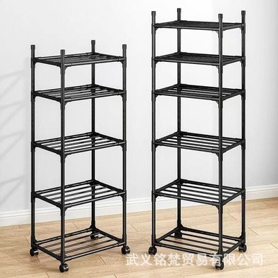 厨房置物架2025新款落地收纳架多功G能微波炉架家庭用品放锅储物