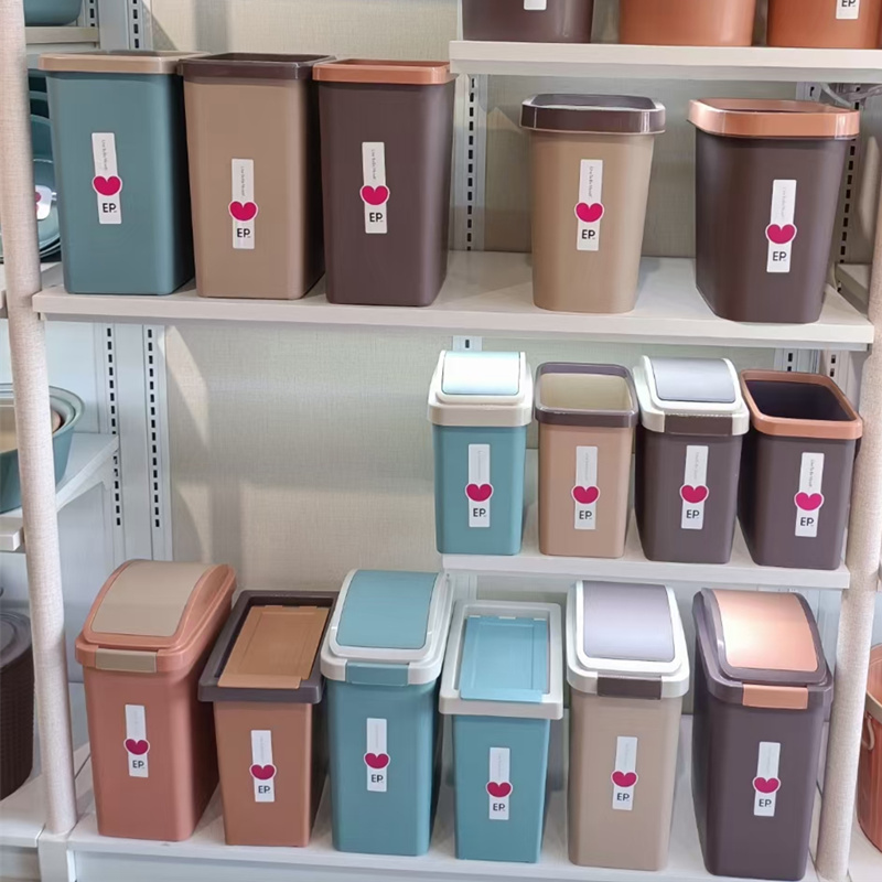 夹缝垃圾桶分类家用北q欧卫生间客厅窄缝厕所创意无盖长方形垃圾