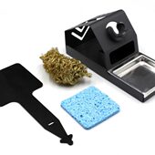 907多功能烙铁座 936电烙铁手柄固定架子 T12金属烙铁架 白光9501