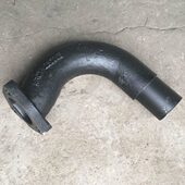 904拖拉机排气管弯管 东方红704 804 弯头