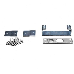 电插锁支架 电插锁固定耳朵 暗装电锁内埋固定片 空心框埋锁耳朵