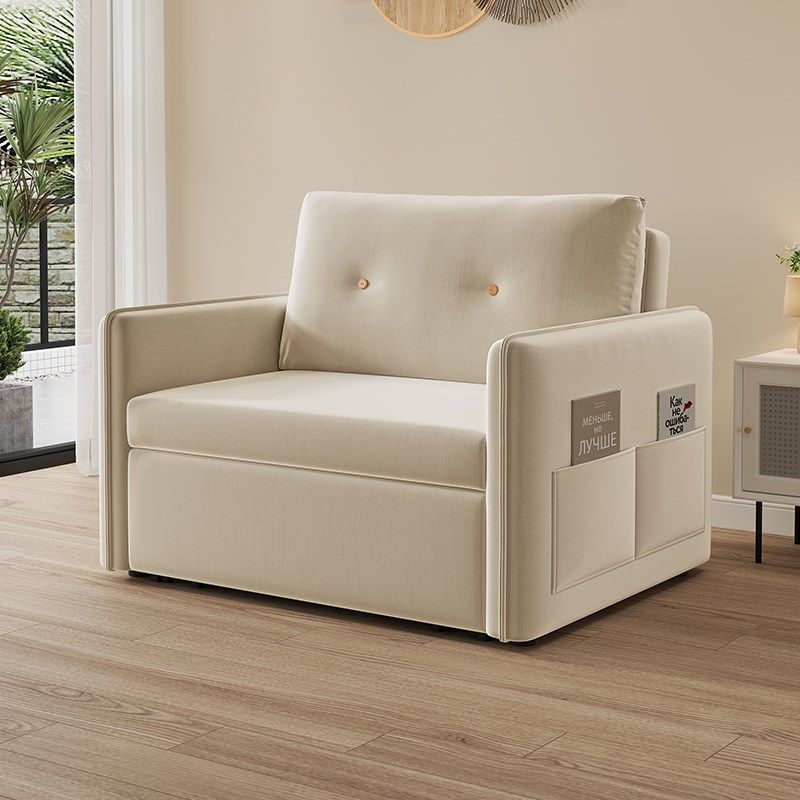 沙发床折叠两用小户型客厅多功能可拆洗阳台猫抓绒单人床2024新款,住宅家具,沙发床,淘宝优惠券,粉丝福利购,淘宝优惠卷